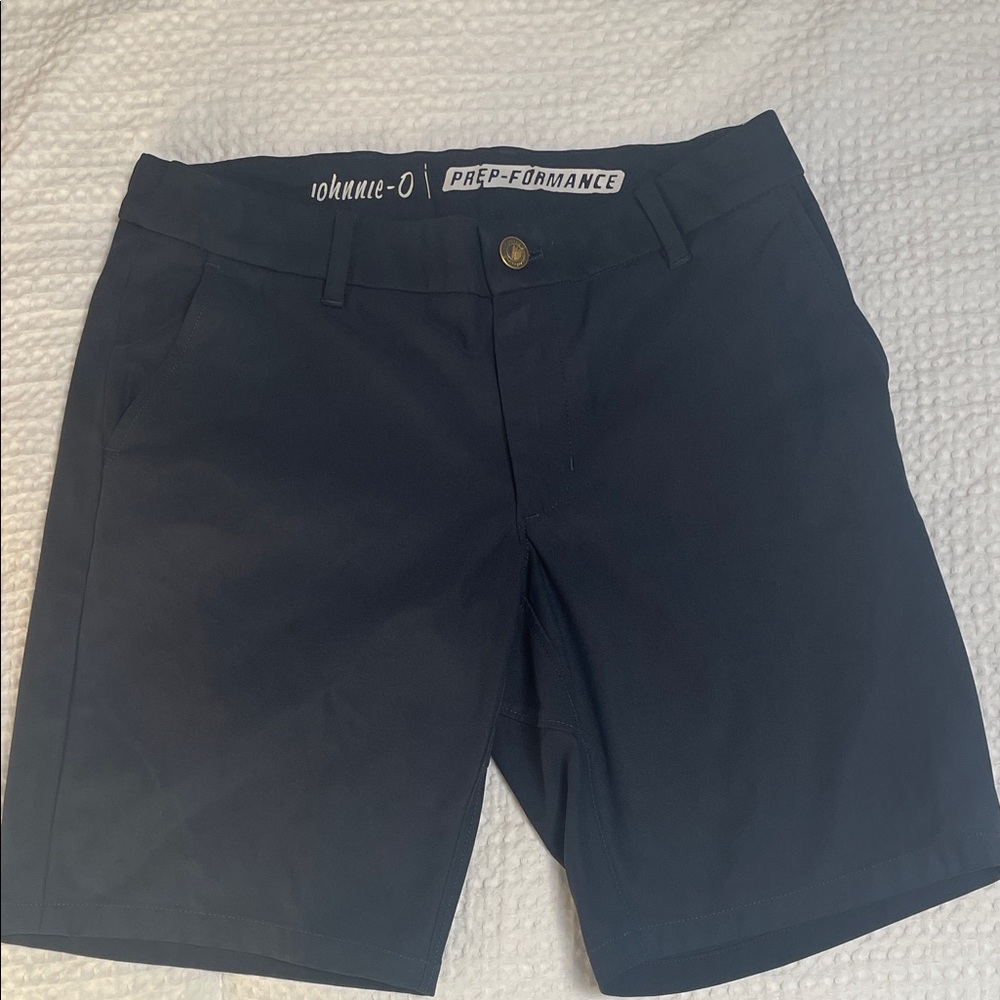 johnnie-O Navy Prep-Formance Kids Shorts Size 12